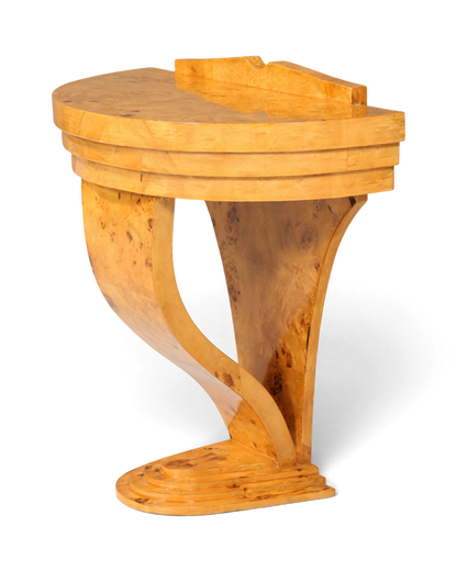 Wunderschöne Art Deco Design Wandkonsole Birke Flurablage Tisch Ablagetisch Konsole