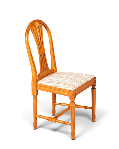 4x Traumhafte Stühle im Gustavianischem Stil Englisch Küchenstühle Antik Stil Esszimmer Stuhl Set