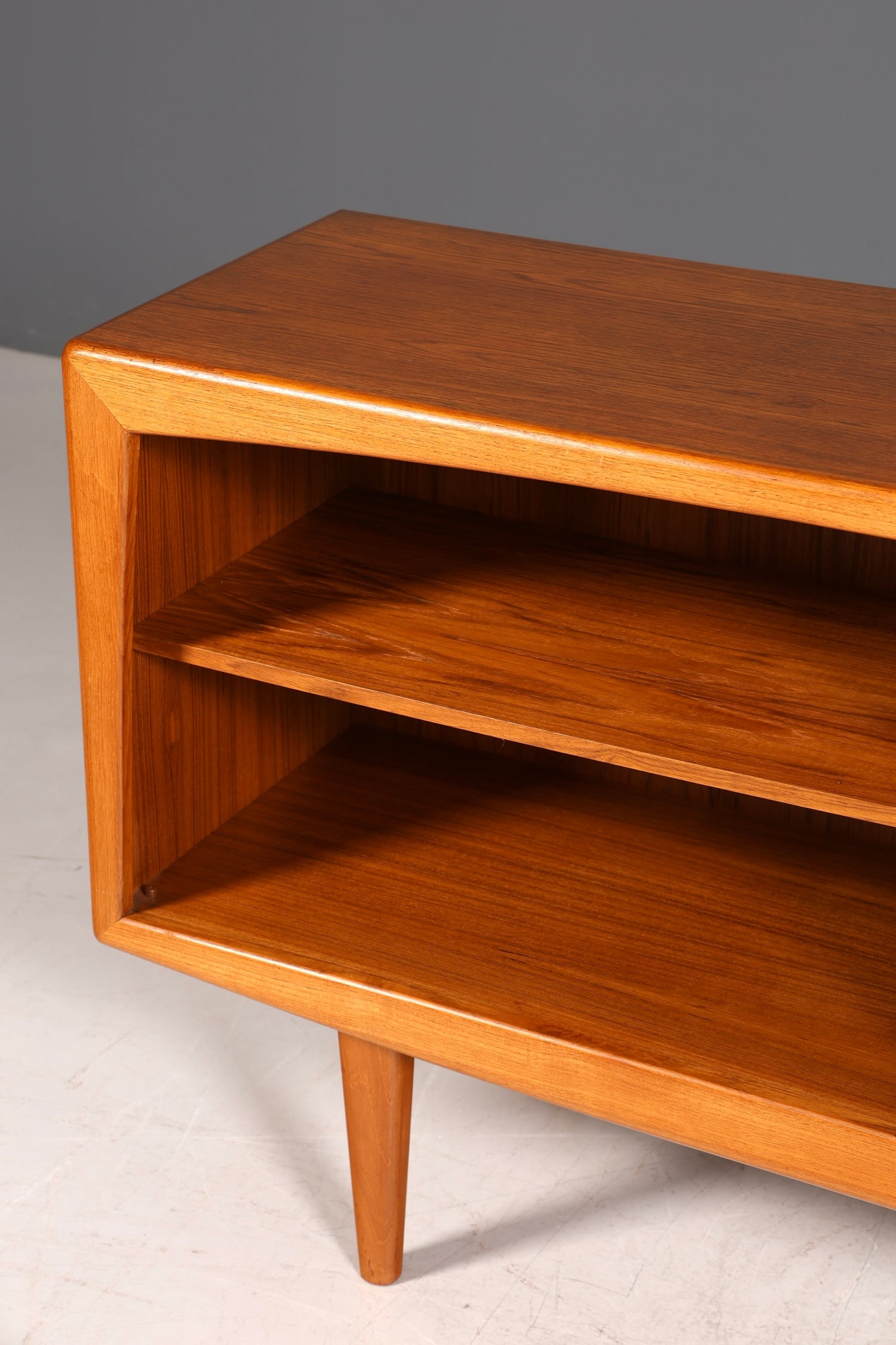 F960 Finish cm Schlichtes Mid Century Sideboard Vintage TV Kommode 60s Schrank Longboard Retro Lowboard