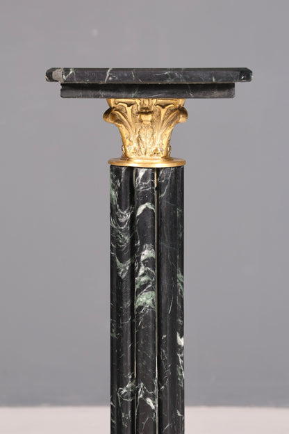 Traumhafte Barock Stil Säule Louis XV Marmor Blumensäule Naturstein Sockel Ablage