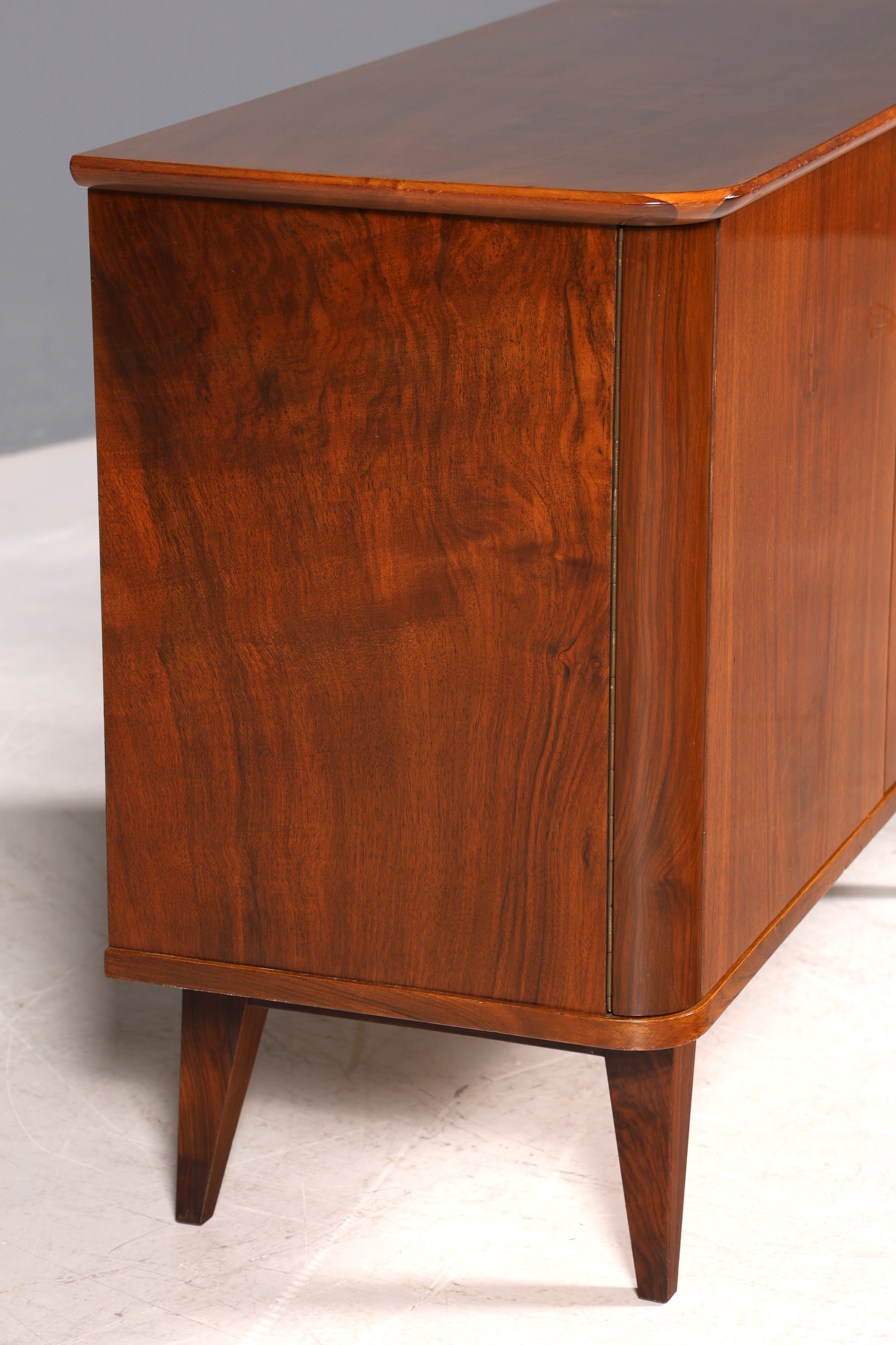 F967 Finish cm Wunderschöne Mid Century Kommode Vintage Schrank Retro Flur Kommode 60s Regal Sideboard