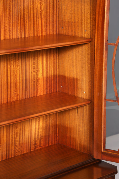 F968 Finish cm Wunderschöne Englische Vitrine Bibliothek Bücherschrank UK Buffet Schrank 60s Jahre