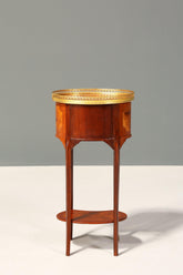 Edler Barock Louis XV Stil Beistelltisch Ablagetisch massiv Kommode Antik Stil