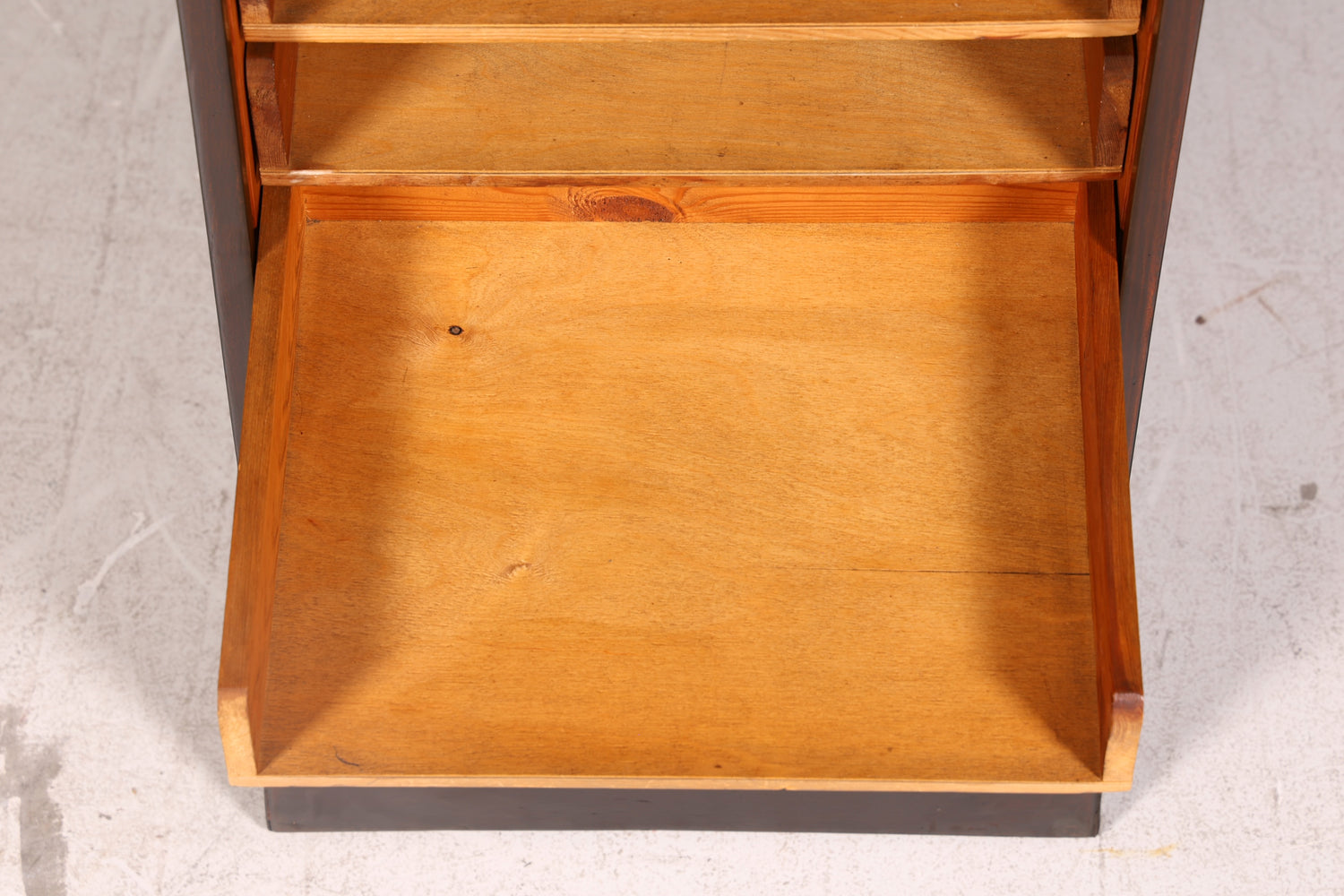 Schlichter Bauhaus Rollladenschrank Jalousieschrank Aktenschrank Art Deco Büroschrank Antik Vintage
