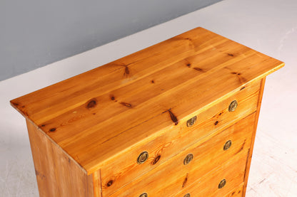 F974 Finish Wunderschöne Gründerzeit Kommode Jugendstil Antik Sideboard Schubladenkommode Wäschekommode