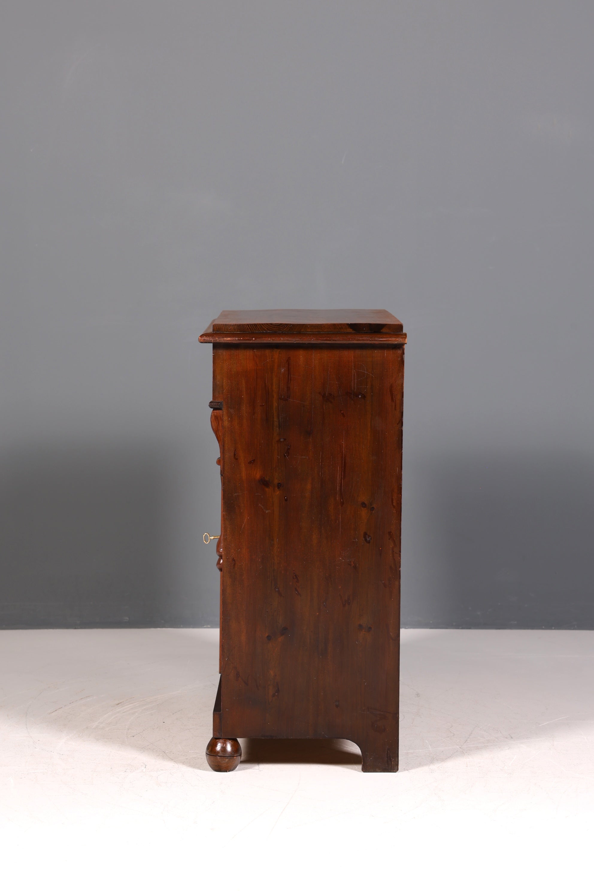 Beautiful Gründerzeit (late 19th century) cabinet, Art Nouveau chest of drawers, antique sideboard, dresser