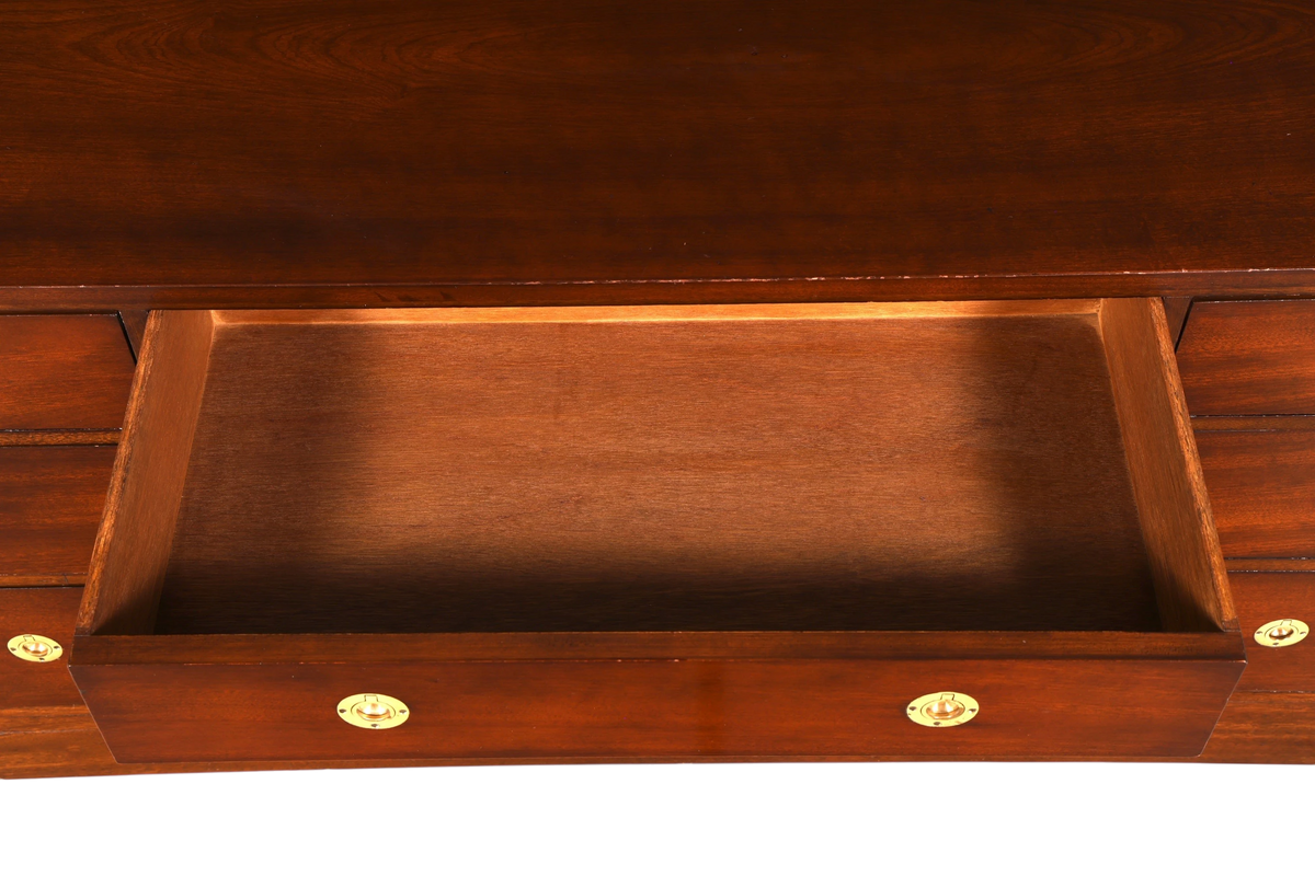 Traumhaftes Maritim Sideboard Englische Schiffs Kommode Englisch Antik Schrank Military Chest