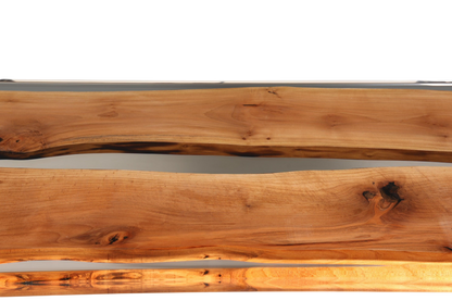 Wunderschöner Epoxidharz Tisch 200-90cm Nussbaum Esszimmer Tisch River Table Küchentisch