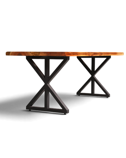 Wunderschöner Epoxidharz Tisch 200-90cm Nussbaum Esszimmer Tisch River Table Küchentisch