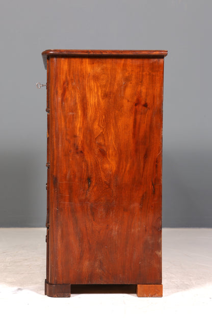 Stilvolle Biedermeier Kommode Louis Philippe Antik Schubladen Kommode Wäschekommode