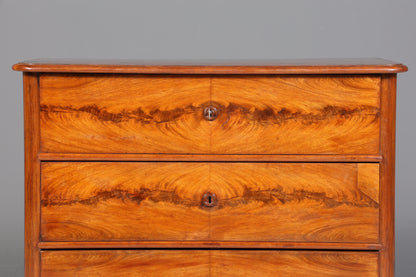 Stilvolle Biedermeier Kommode Louis Philippe Antik Schubladen Kommode Wäschekommode