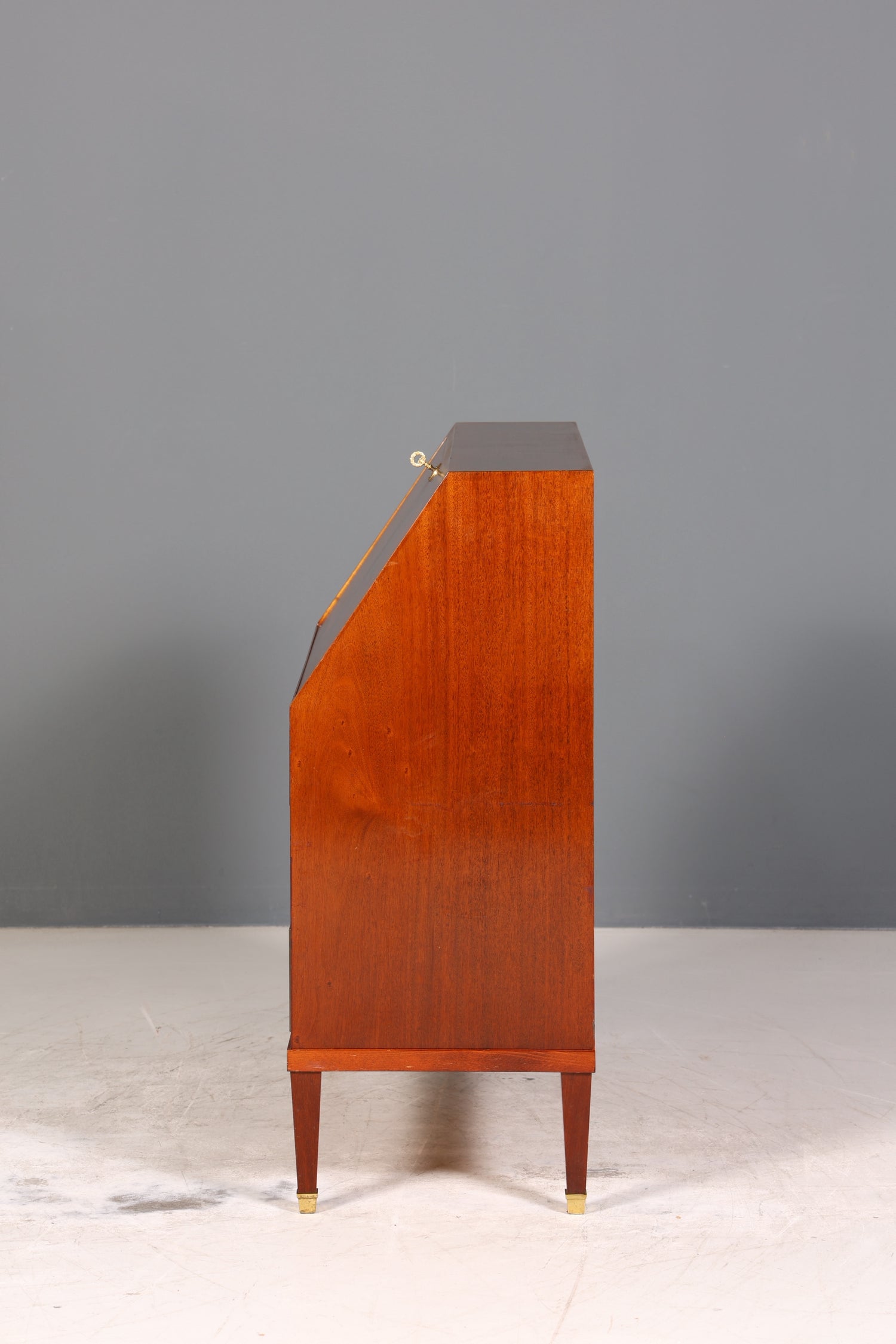 Stilvoller Sekretär im Englischen Stil Büro Kommode Schreibkommode Sekretär Kommode