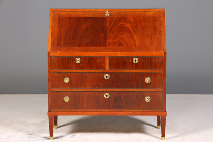 Stilvoller Sekretär im Englischen Stil Büro Kommode Schreibkommode Sekretär Kommode