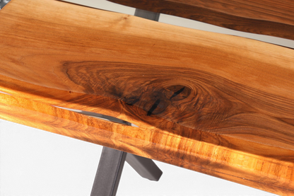 Einzigartiger Epoxidharz Tisch 180-90cm Nussbaum Esszimmer Tisch River Table Epoxy Küchentisch