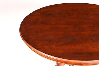 Dreamlike oval Louis Philippe table, Gründerzeit style dining table, antique kitchen table