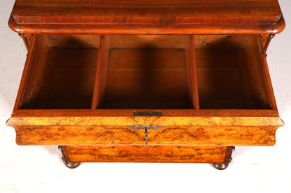 Stilvolle Louis Philippe Kommode Biedermeier Schubladen Kommode Antik Wäschekommode