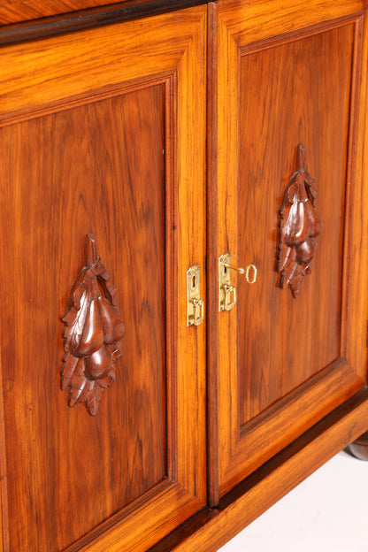Beautiful Gründerzeit (late 19th century) cabinet, Art Nouveau chest of drawers, antique sideboard, dresser