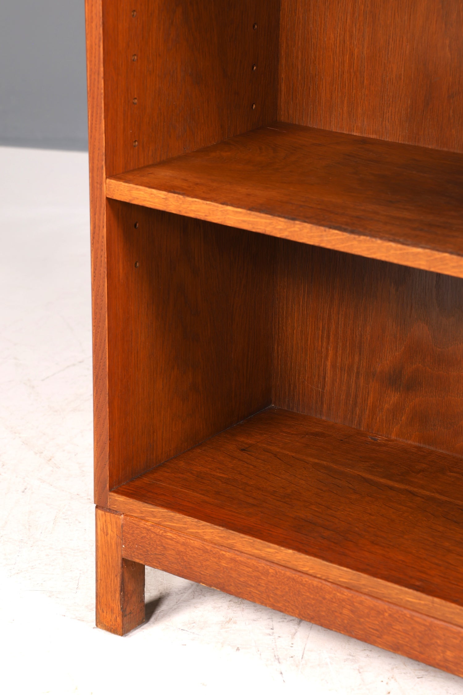 F993 Finish cm Schlichtes Mid Century Regal Vintage Bücherregal Schrank Buchablage 60s Bookshelf