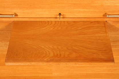 Stilvoller Mid Century Rollladenschrank Bauhaus Apothekerschrank Art Deco Büro Aktenschrank