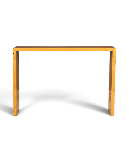 Schlichte Art Deco Stil Wandkonsole Flur Ablagetisch Birke Konsole