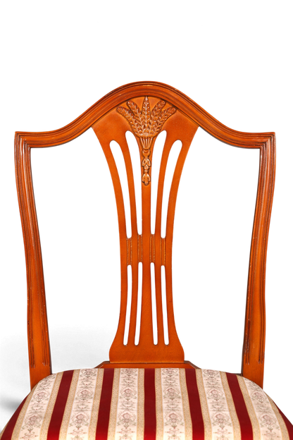 Edler Englischer Stuhl im Hepplewithe Stil Englisch Stuhl Dining Chair Küchenstuhl Sekretär Stuhl