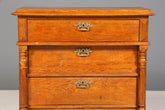 Wunderschöne Gründerzeit Kommode Louis Philippe echt Holz Eiche Schubladen Kommode Sideboard um 1880