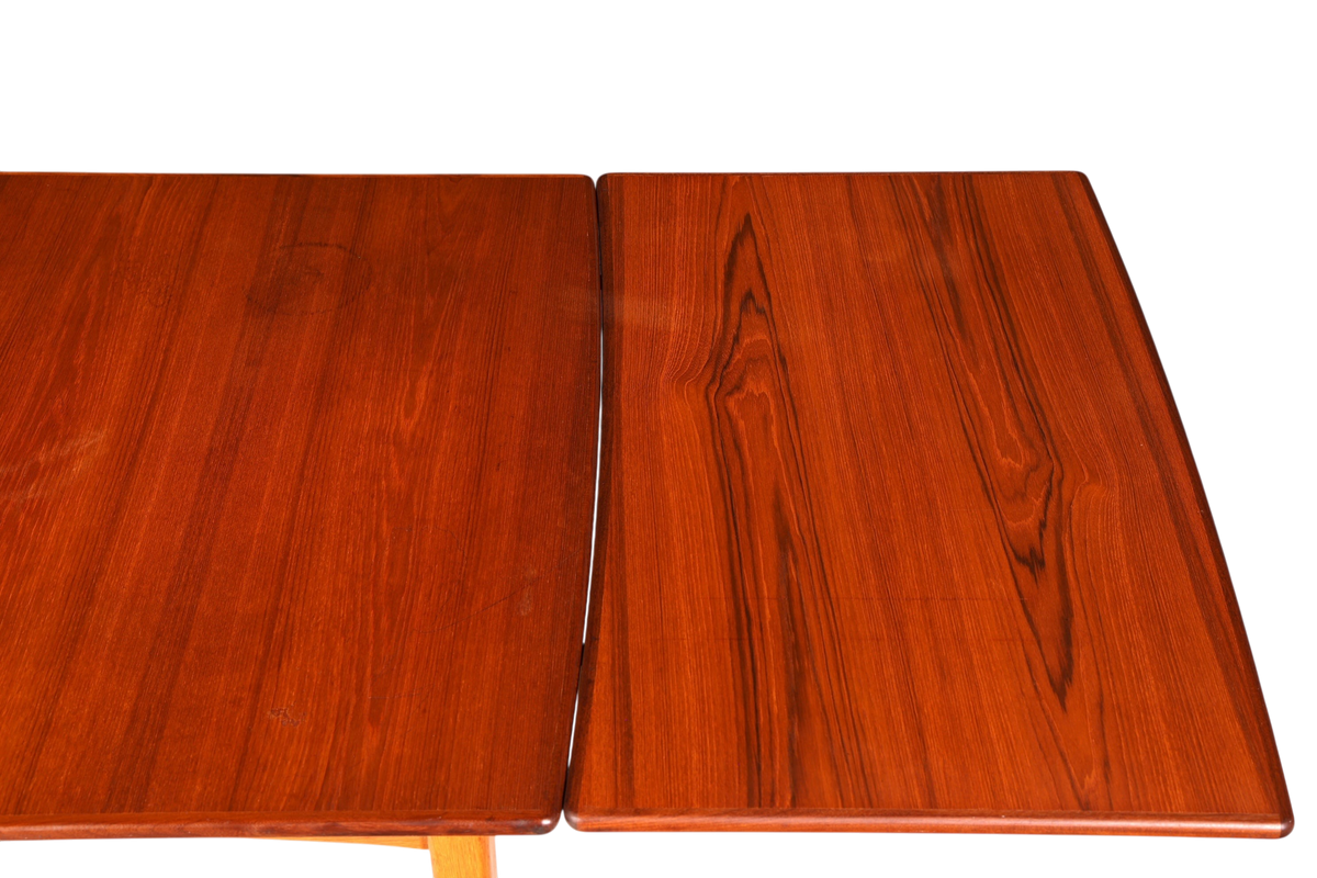 Traumhafter Mid Century Esstisch ausziehbarer Danish Design echt Holz Küchentisch Esszimmer Tisch