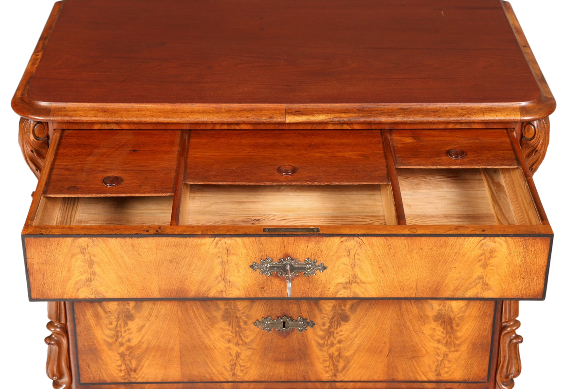 Traumhafte Louis Philippe Kommode Biedermeier Antik Schubladenkommode Sideboard um 1880