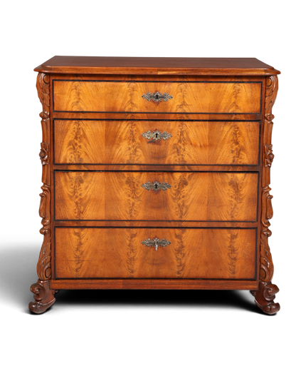 Traumhafte Louis Philippe Kommode Biedermeier Antik Schubladenkommode Sideboard um 1880