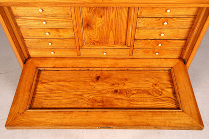 G680 Finish EIN 3D BILD FOLGT Edler Gründerzeit Sekretär Vertiko Highboard Louis Philippe Kommode um 1880 (Kopie)