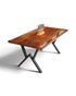 Beeindruckender Epoxidharz Tisch 180-90cm Nussbaum Esszimmer Tisch River Table Epoxy Küchentisch