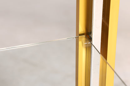 Wunderschönes Bücherregal Design by Renato Zevi Chrome Regal Mid Century Buchablage 1 von 2