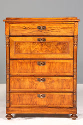 Traumhaftes Gründerzeit Vertiko Jugendstil Schrank Antik Highboard Kommode Schubladenkommode