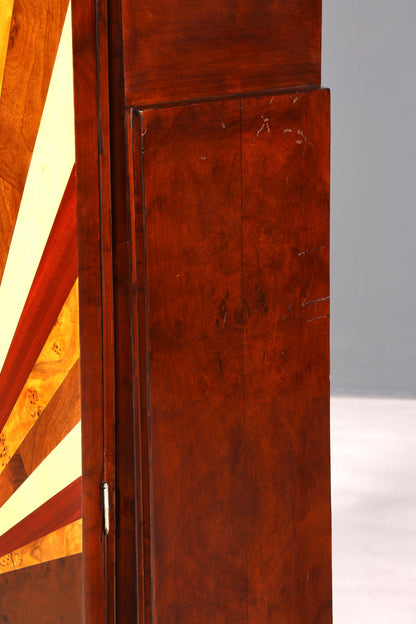 Traumhafter Art Deco Design Schrank Highboard Kommode Vertiko Sun Wäscheschrank Dielenschrank