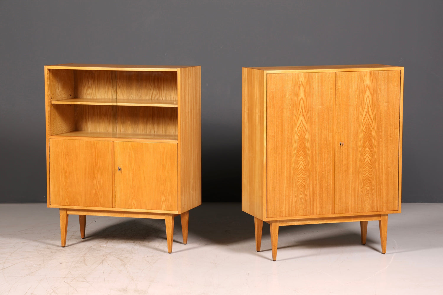 Wunderschöner Original Hellerau Schrank Kommode Mid Century Regal Franz Ehrlich 602 Vintage Highboard