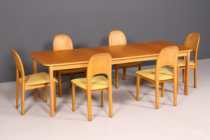 6x Schlichte Mid Century Stühle Retro Stuhlset von Holstebro Møbelfabrik Danish Design Küchenstühle Esszimmer Stühle