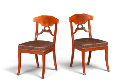 Traumhafter Biedermeier Stuhl Antik Küchenstuhl echt Holz Sekretär Stuhl Esszimmer Stuhl 2 von 2