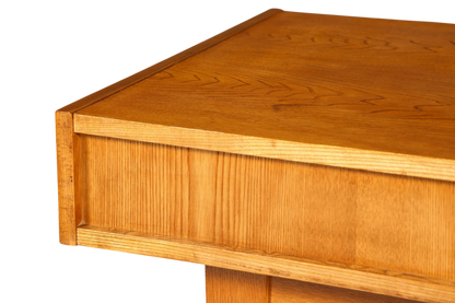 Original Hellerau Schreibtisch Modell 602 Mid Century Franz Ehrlich Design Bürotisch Vintage Desk