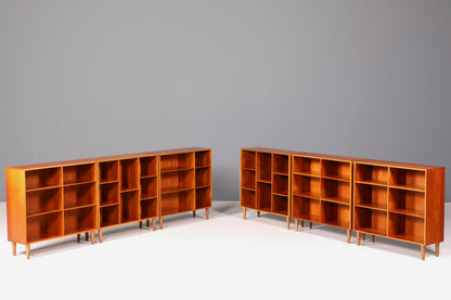 Wunderschönes Mid Century Regal Vintage Christian Hvidt für Søborg Møbelfabrik Bücherregal Danish Design Regal 5 von 6