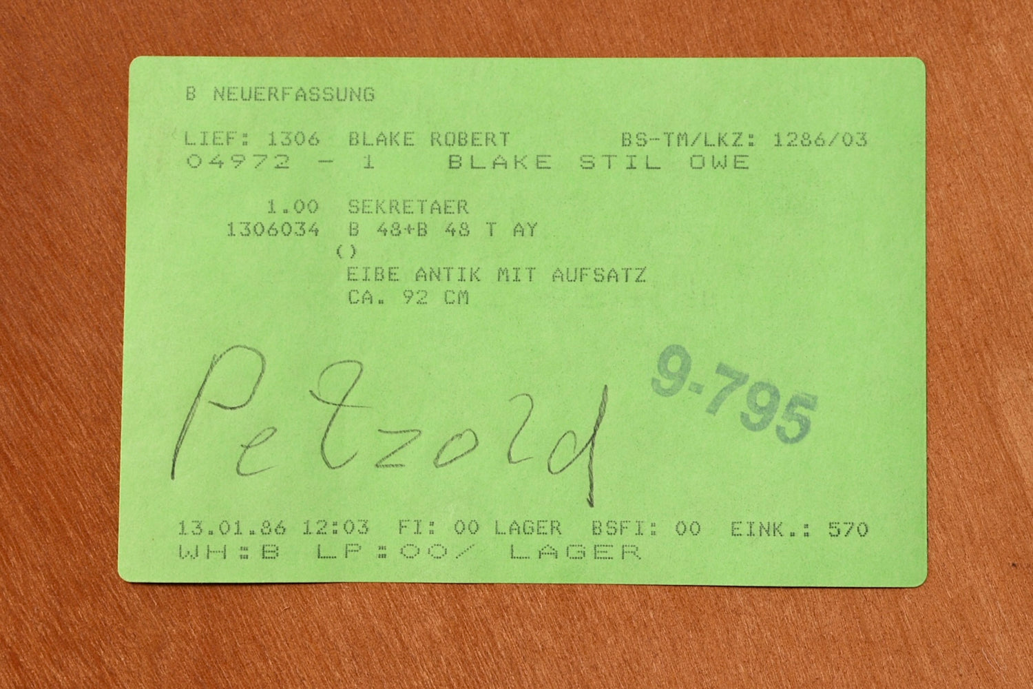 G390 Finish Stilvoller Englischer Sekretär Büro Aufsatzsekretär Eibe Antik Stil Vitrinen Schrank UK (Kopie)