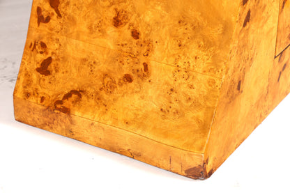 Aussergewöhnliches Art Deco Design Bücherregal Birke Luxus Regal Kommode Buchablage