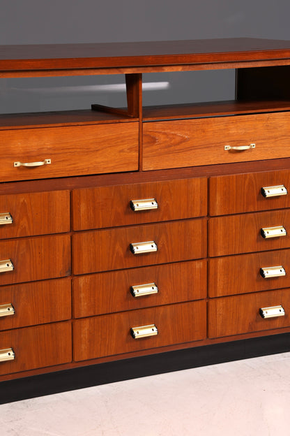 Wunderschöne Mid Century Kommode Vintage Bauhaus Apotheker Schrank Retro Schubladenkommode