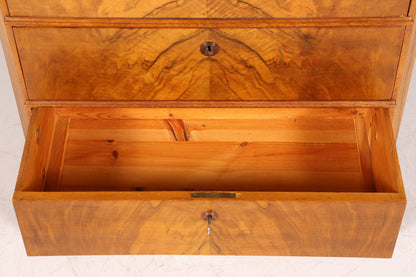 Stilvoller Louis Philippe Sekretär Biedermeier Vertiko Jugendstil Antik Kommode um 1880 Schreibkommode