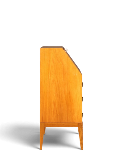 Stilvoller Mid Century Sekretär Danish Design Retro Büro Schrank Vintage Büro Kommode