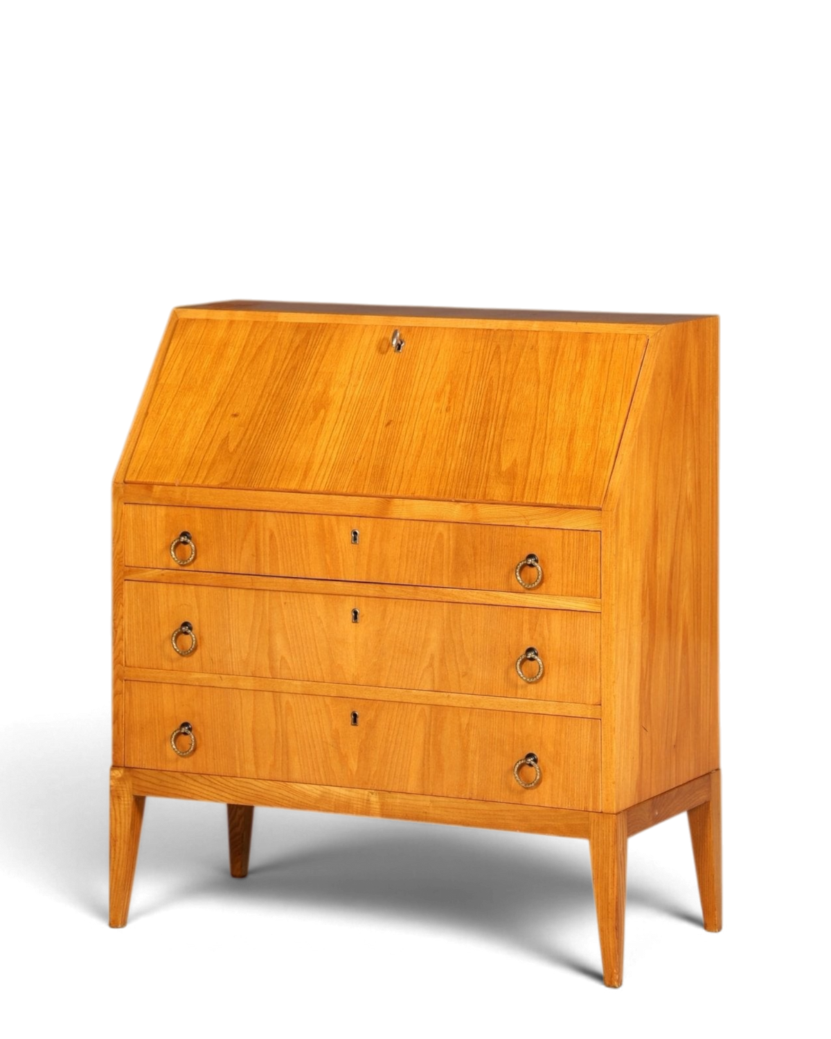 Stilvoller Mid Century Sekretär Danish Design Retro Büro Schrank Vintage Büro Kommode