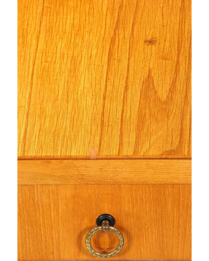Stilvoller Mid Century Sekretär Danish Design Retro Büro Schrank Vintage Büro Kommode