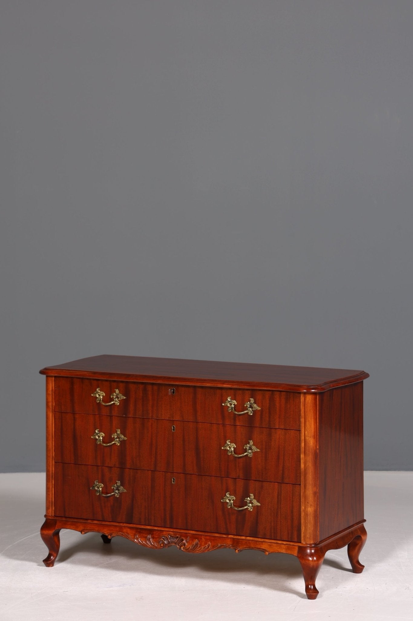 Wunderschöne Chippendale Kommode Barock Stil Schubladen Kommode Antik Stil 60s