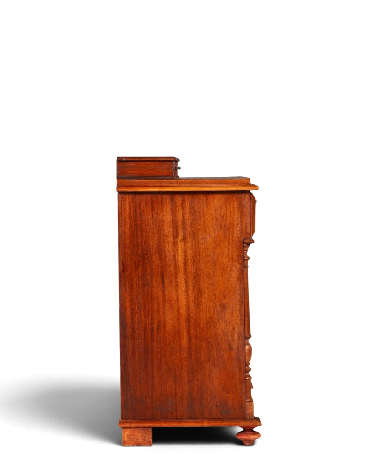 Wunderschöne Gründerzeit Kommode Louis Philippe Vertiko Nussbaum Sideboard um 1880