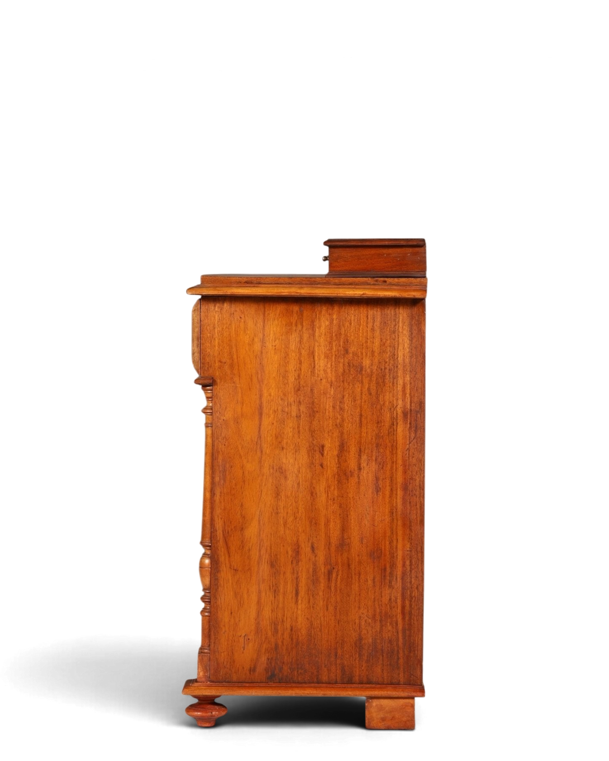Wunderschöne Gründerzeit Kommode Louis Philippe Vertiko Nussbaum Sideboard um 1880