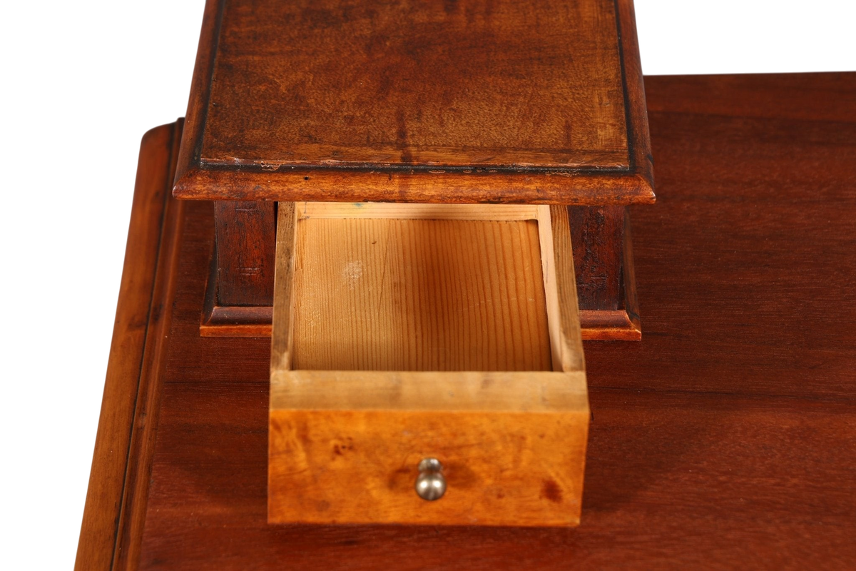 Wunderschöne Gründerzeit Kommode Louis Philippe Vertiko Nussbaum Sideboard um 1880